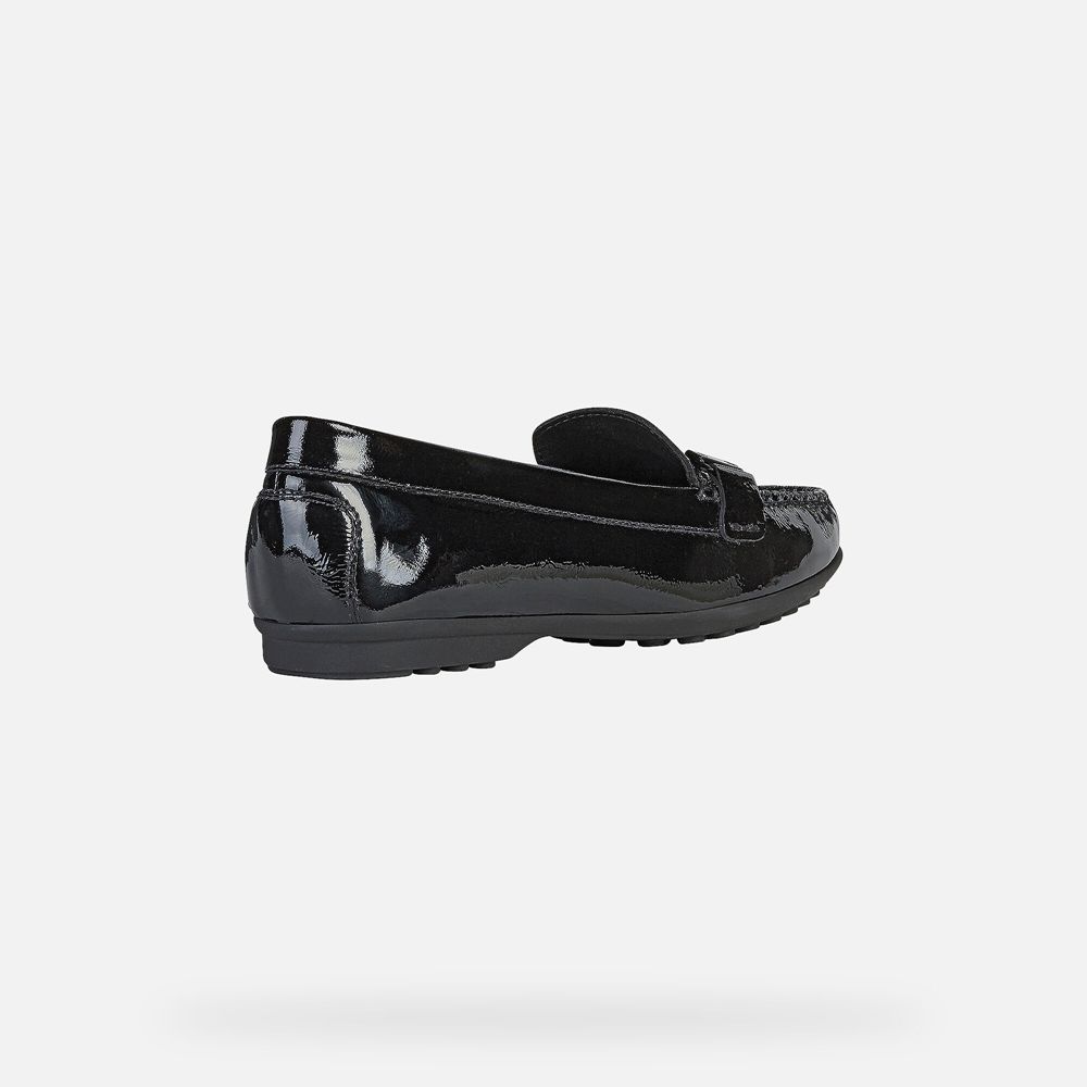 Mocassin Geox Elidia - Noir - Femme 148273-GQO